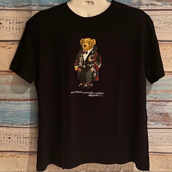 POLO Ralph Lauren 2023 Holiday Bear S/S T-Shirt Sz L - Picture 9 of 14